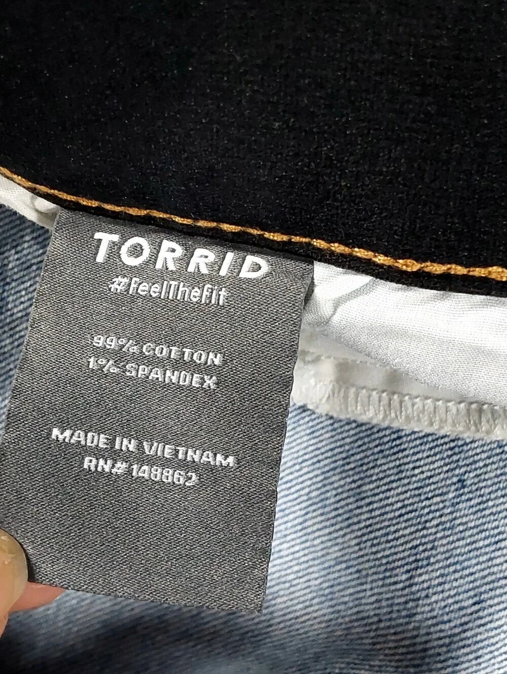 Torrid High-Rise Baggy Tie-Waist Jean